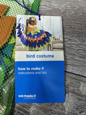 We Made it by Jennifer Garner Tea Towels  Kit Crafts Paint - Bird Costume