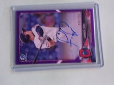 2018 Bowman Chrome Conner Capel Purple Refractor Auto Autograph #96/250 