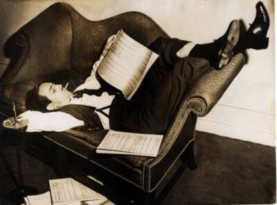 Walt Disney the creator of Mickey Mouse in Philadelphia 1938 OLD PHOTO
