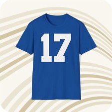 Dave Krieg Seattle Seahawks #17 NFL Jersey T-Shirt - Front & Back Print