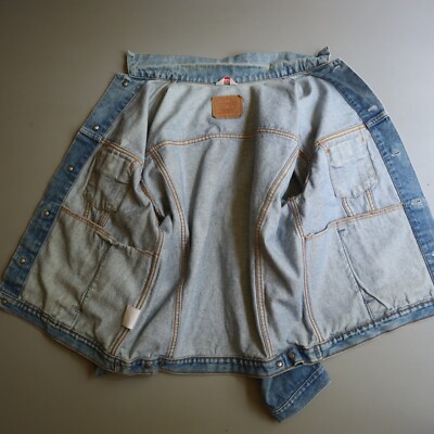 Vintage Levi Strauss Blue Jean Jacket 70506 Denim Mens Size