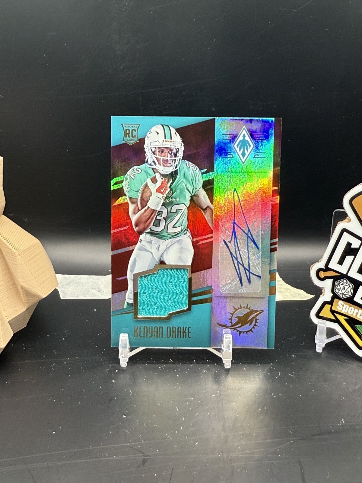 Kenyan Drake Panini Phoenix #225 Autograph Jersey