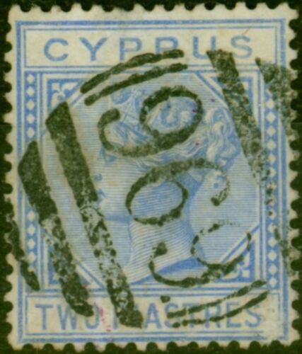 Cyprus 1881 2pi Blue SG13 Used Fine - Picture 1 of 1