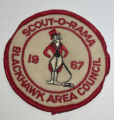 1967 SOR Blackhawk Area Council Boy Scout Patch  MC6