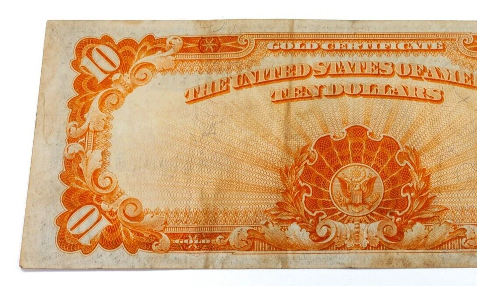 Series of 1922 Gold Certificate in Very Fine VF Condition Fr #1173 - Image 4 of 4