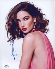 Lily Aldridge AUTOGRAPH Signed Supermodel 8x10 Model Photo ACOA