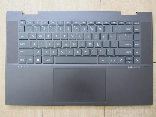 ***READ*** Genuine HP OEM ENVY X360 15-FH Palmrest Touchpad Keyboard ...