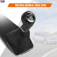 For Vauxhall Opel Zafira B 2005-2010 5 Speed Gear Lever Shift Knob With Boot UK