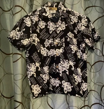 Boys large Floral Hawaiian Shortsleeve Button Up by InGear WORN ONCE 