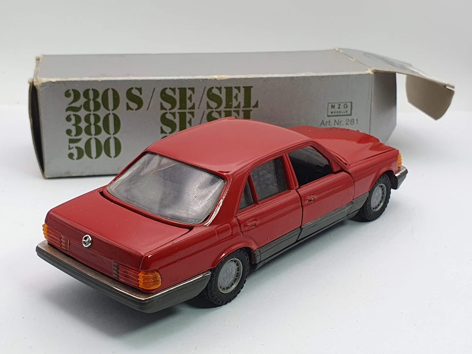 Mercedes W126 SEL NZG 1/35 Con Scatola - Immagine 3 di 3