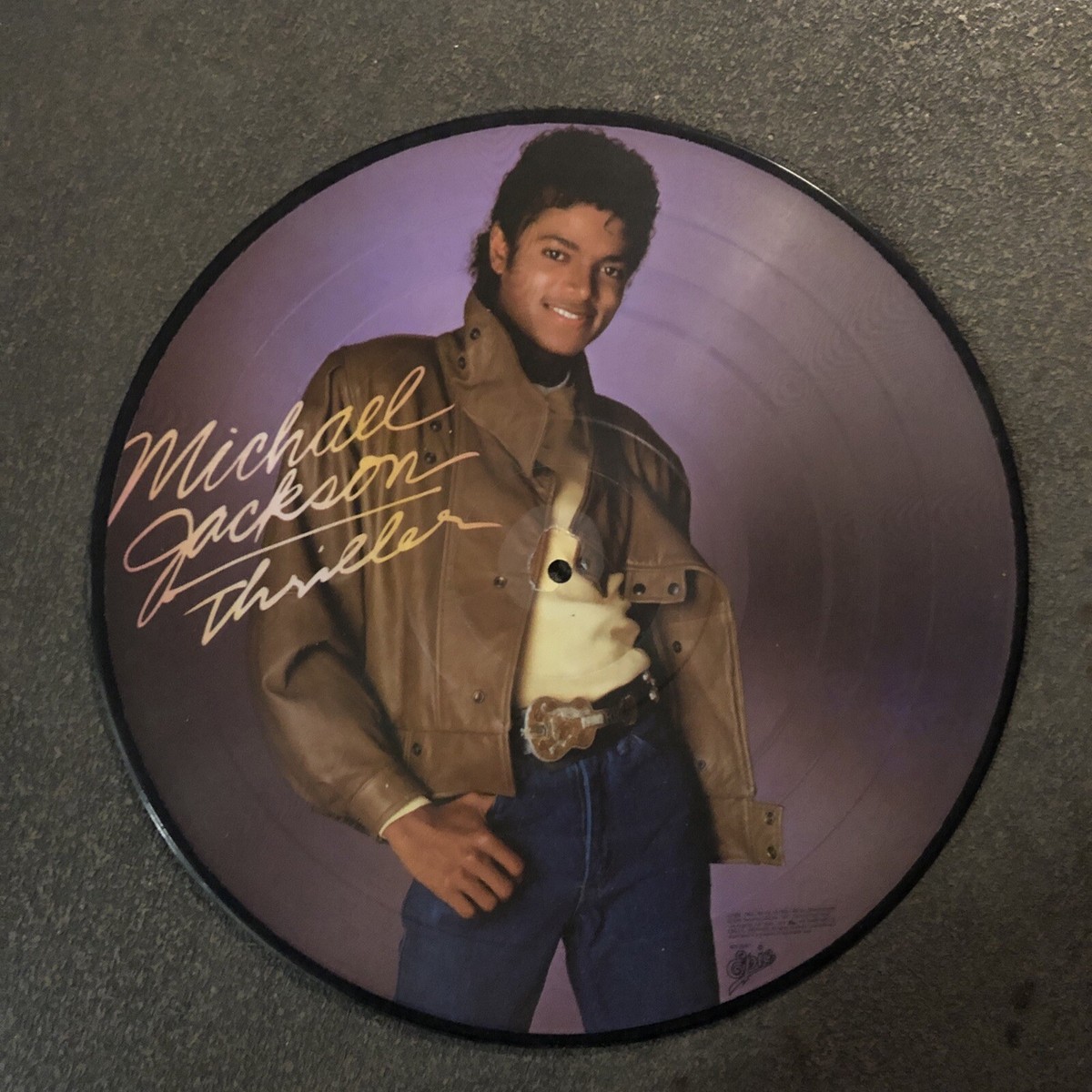 Michael Jackson - Thriller Picture Record 1982 Epic Records | eBay