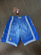 Mitchell  Ness Re-Take Gradient NBA Swingman Shorts 1996 LA Lakers Men  s Size M
