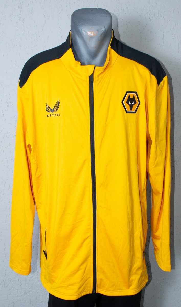 Wolverhampton Jacket Yellow Football Men Training Wolves