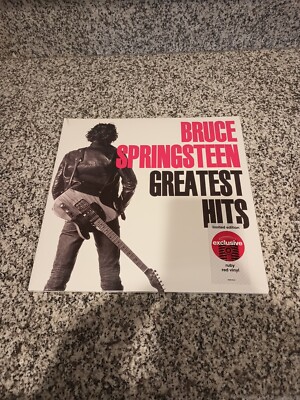 Ruby Roth Pamela Springsteen Bruce Springsteen Greatest Hits - 2LP Ruby Red Vinyl - Target Exc New ...