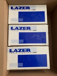 3 Black Lazer by Halo Track Lights