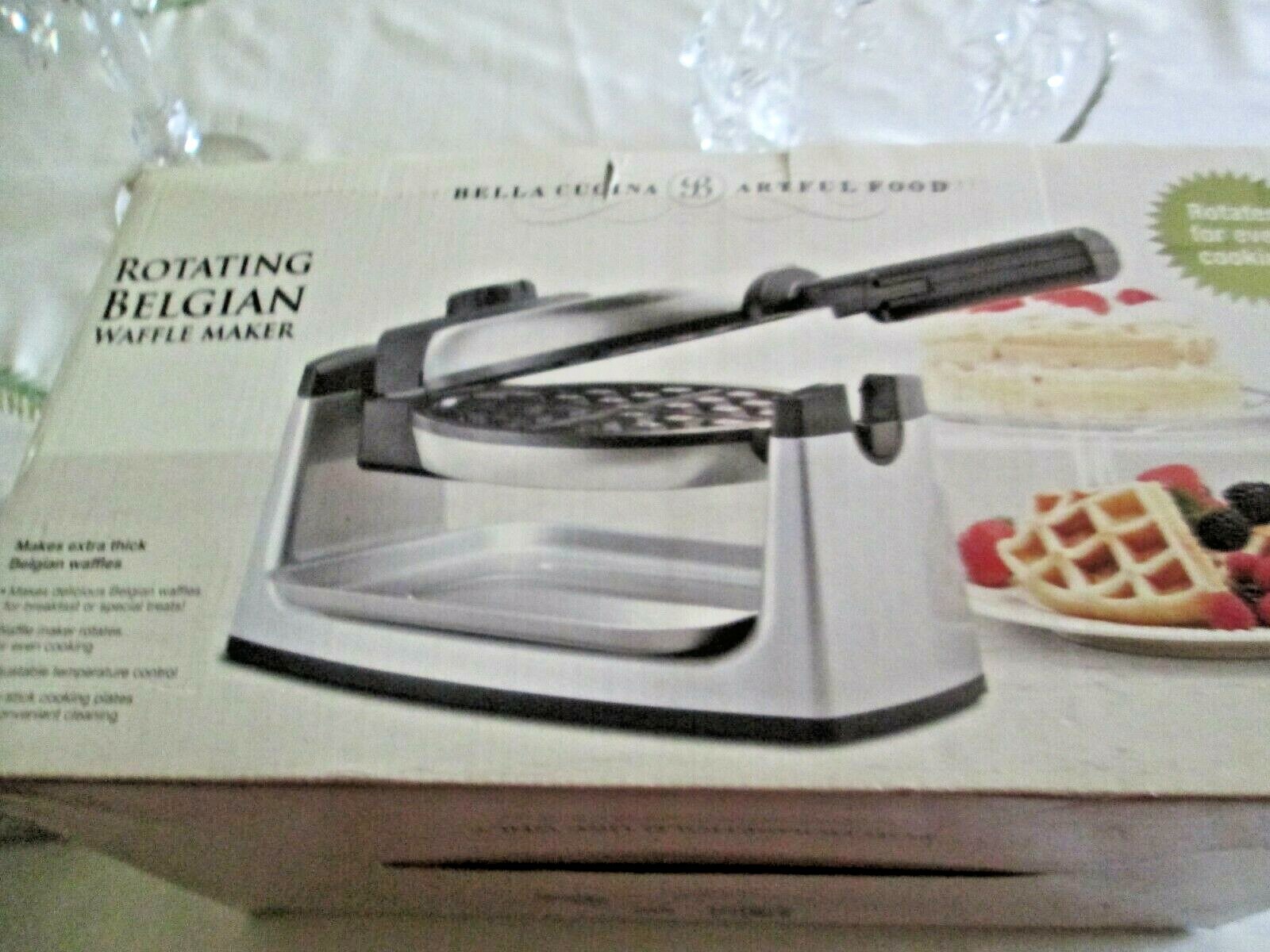 bella cucina waffle maker