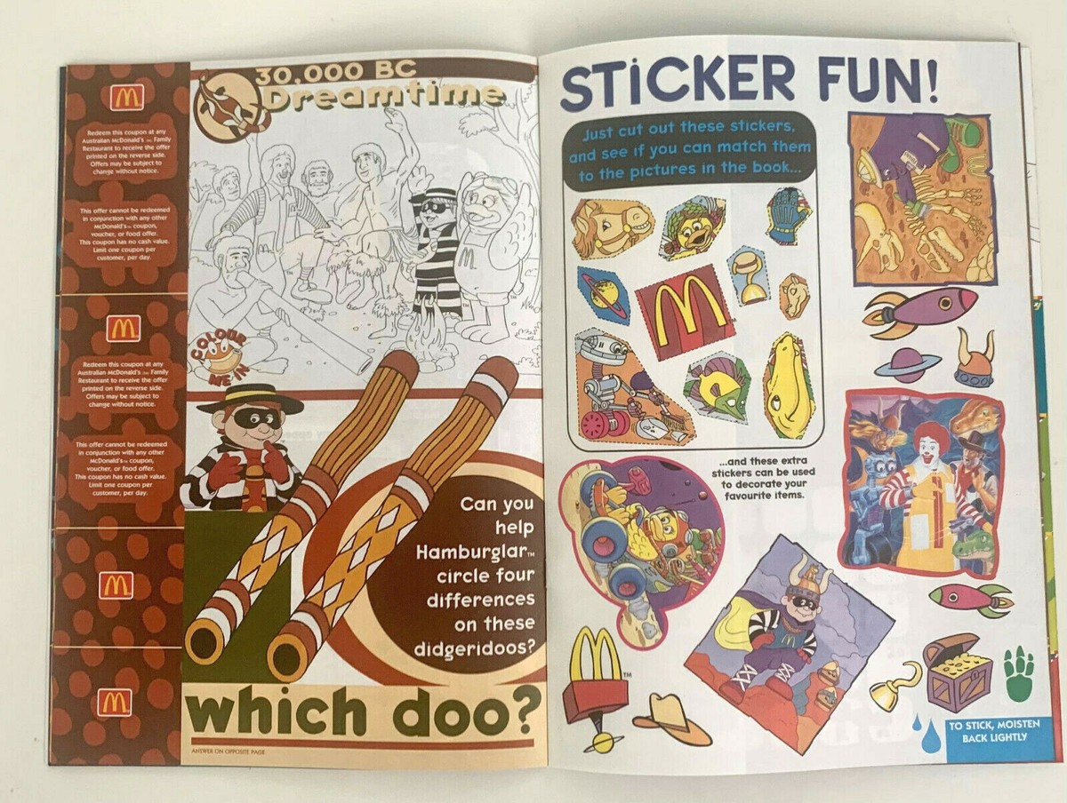 1980 アメリカ　マクドナルド　紙もの　カード ゲーム ディスプレイ　未使用 1980 アメリカ マクドナルド 紙もの カード ゲーム ディスプレイ