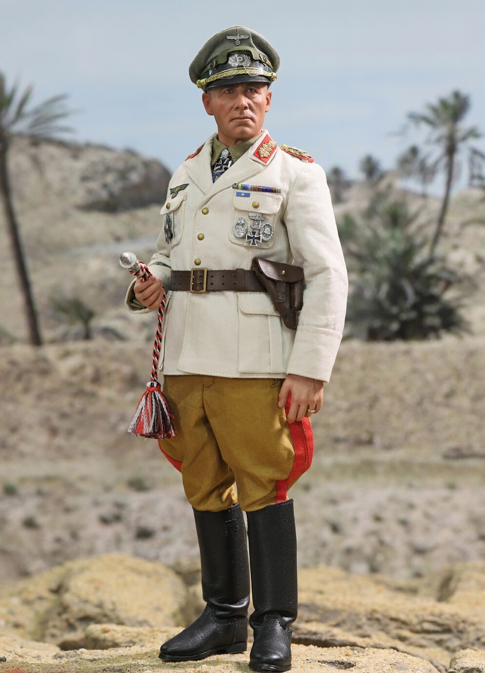 Patton et Rommel figurines de collection premium en édition limitée - 3