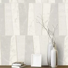 BELGRAVIA Tremezzo Grey Abstract Tile Metallic Geometric Wallpaper 5632