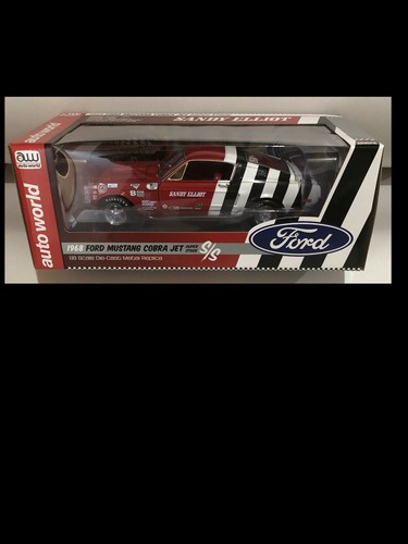 Mustang Sandy Elliott 259 Auto World 1968 1:18 - Photo 1/7