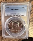 1964 Kennedy Half Dollar : PCGS PR67