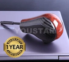 US STOCK Genuine Carbon Burl Wood Shift Gear Knob for BMW E60 E39 E46 E38 X5