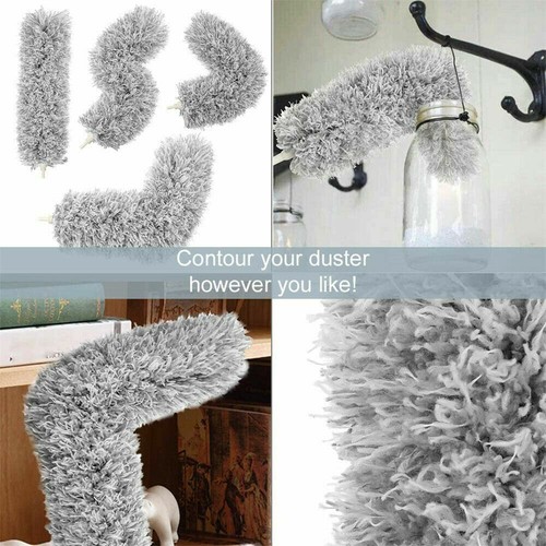 Dust Cleaner Telescopic Fiber Extendable Bendable Extra Long Stretch To 280cm - Picture 11 of 12
