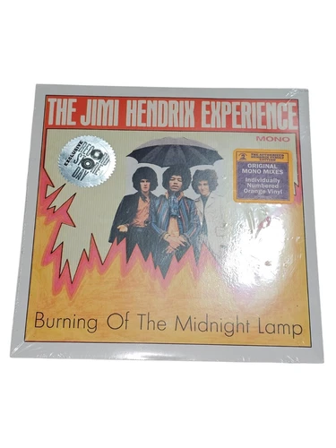 JIMI HENDRIX Burning Of The Midnight Lamp, 2018 RSD, Sealed Orange Vinyl #472