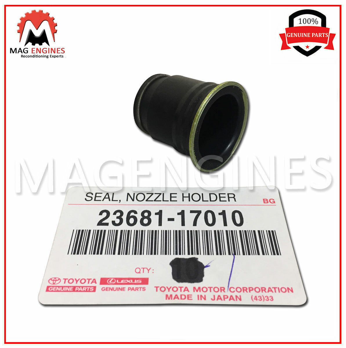 23681-17010 GENUINE OEM NOZZLE HOLDER SEAL SET 2368117010 | eBay