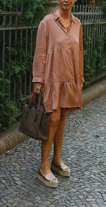 robe zara camel