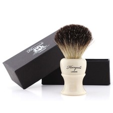 Finest Black Badger Shaving Brush for Barber Shop Beautiful Durable Resin Handle