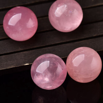 Natural Rose Quartz Crystal Globe Sphere Healing Energy Gemstone Orb Ball Reiki