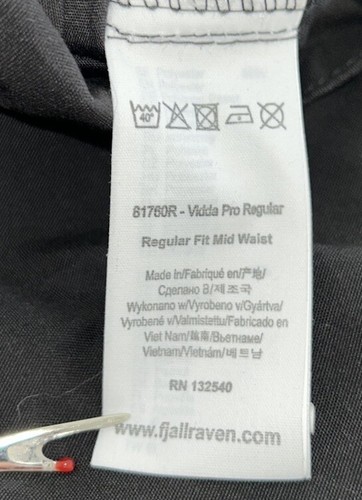 Pantaloni Fjallraven Uomo Taglia 30 (32” x 31”) Vidda Pro Grigio Scuro G-1000 EUC - Foto 13 di 16