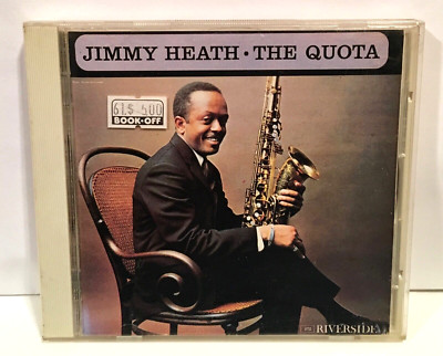 JIMMY HEATH QUOTA CD JAPAN IMPORT 1992 DIGITAL STEREO REMASTER OF MASTER DISC !!