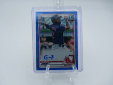 2020 Bowman Chrome Gilberto Jimenez 1st Prospect Autograph Auto #CPA-GJ Red Sox