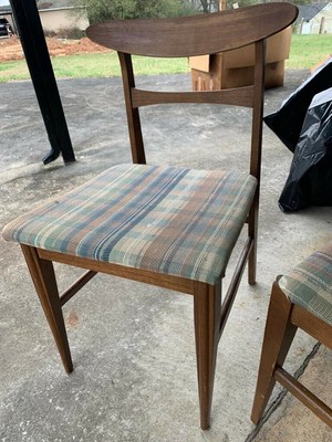 Bassett Mid Century Modern Furniture Chairs Set Of 4 Ebay