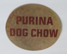 Bowl of Purina Dog Chow 1960s VARI-VUE Lenticular Advertisement 8 x 7 inches