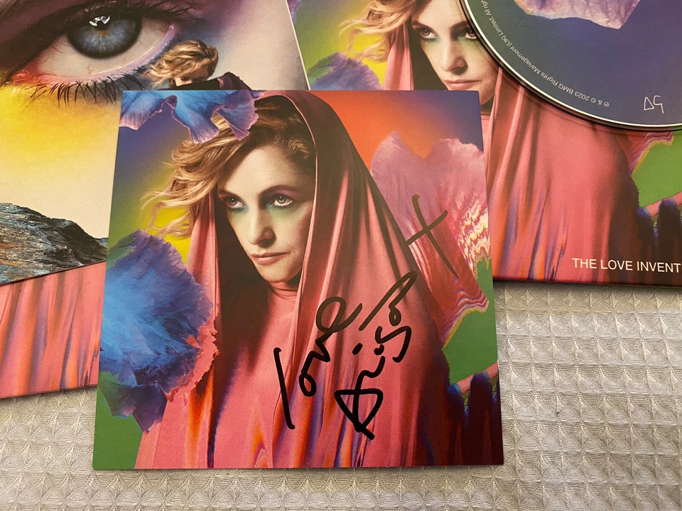 Alison Goldfrapp Signed - The Love Invention CD + Signed Album Art Card IN STOCK - Image 2 of 4