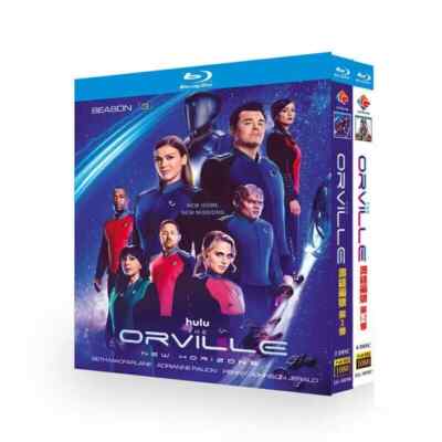 The Orville Season 1-3 lan-ray 6 Discs TV Series All Region English Audio subt