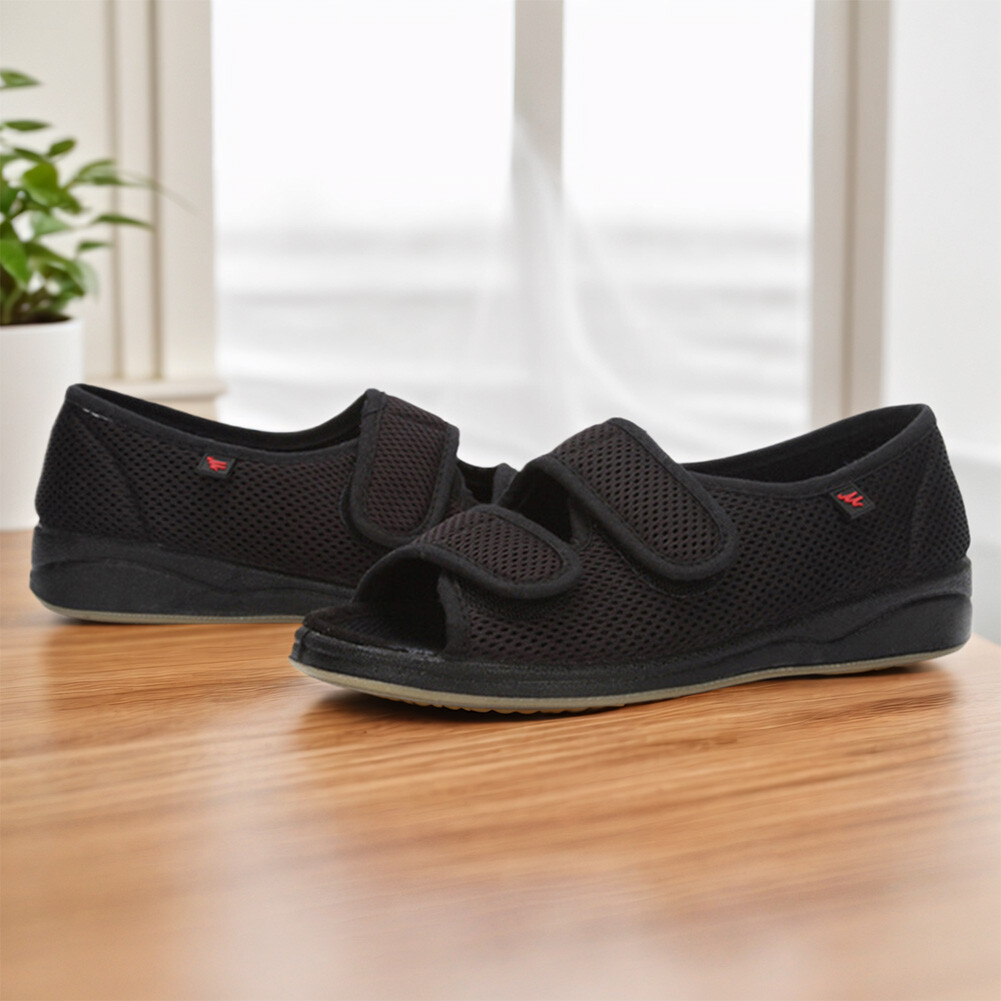 APL Sandali donna diabetici scarpe diabetiche sandali punta aperta per artrite anziani