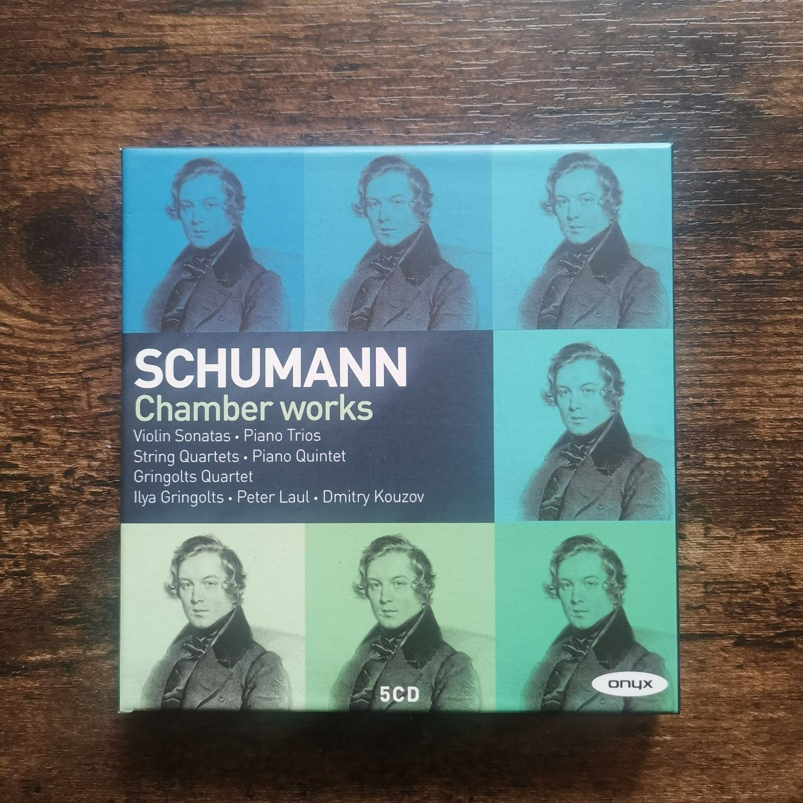 Schumann – Chamber Works 5xCD boxset Sonatas Trios Quartets Quintets