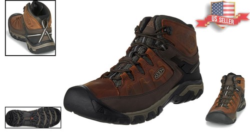 Premium Waterproof Hiking Boots with All-Terrain Traction for Adventurous Men - Picture 2 of 9