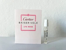 CARTIER - Basier Vole Lys Rose EDT Sample Size Vial Spray x 1 Pcs, 1.5ml