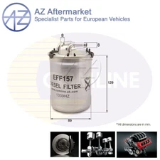 Fits Fabia Roomster Polo A1 Ibiza 1.4 TDi 1.6 1.9 + Other Models AZ Fuel Filter