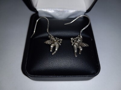 925 Sterling Silver Earrings Cupids