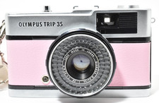     Near Mint OLYMPUS TRIP 35 Pink Point  Shoot 35mm Film Camera Japan 2696125