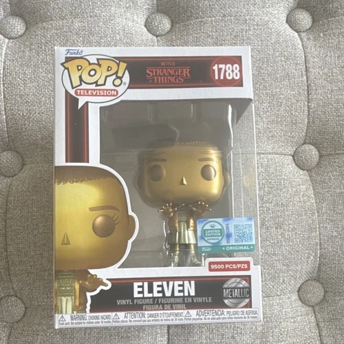 Funko Pop! Stranger Things Eleven Metallic Limited Edition #1788 Vinyl Figure