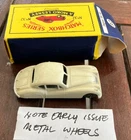 1/64 Matchbox Moko Lesney No32 Jaguar XK140 model car early issue metal wheels