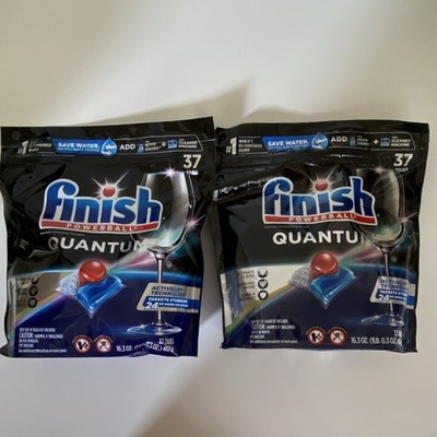 Finish Quantum Powerball Dishwasher Tablets 37 Tabs - 2 Pack Activelift Ultimate