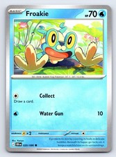 Froakie 020/086 Common Chaos Rising Pokemon Lightly Played